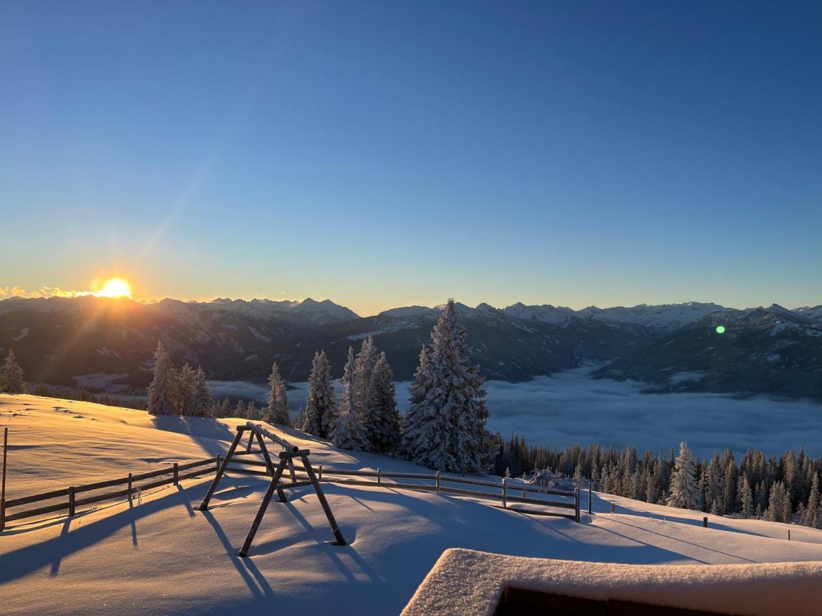 Radstaedter Huette Im Winter Nicht Mit Dem Auto Erreichbar Wunderschoene Alleinlage Schwemmberg Ngoại thất bức ảnh